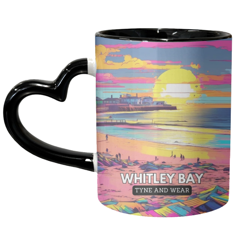 WHITLEY BAY - unique mug by AP