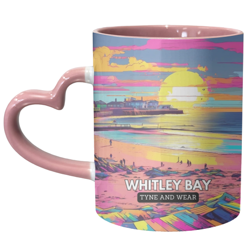 WHITLEY BAY - unique mug by AP