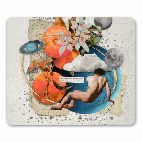 Why fall in love - mouse mat by Antonieta