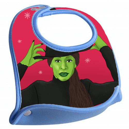 Wicked Christmas - feeding bib by Loren Grosvenor