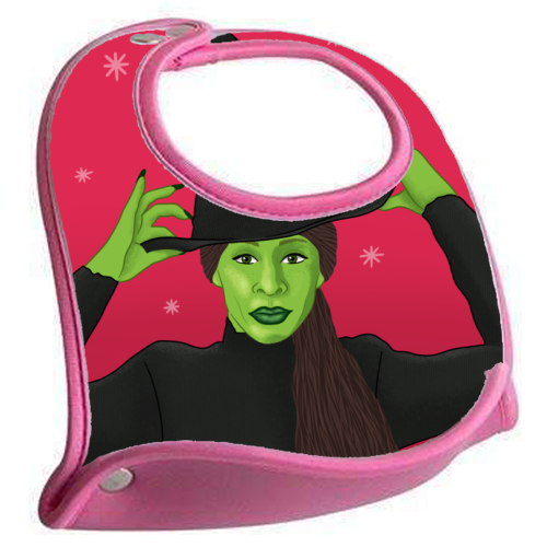 Wicked Christmas - feeding bib by Loren Grosvenor