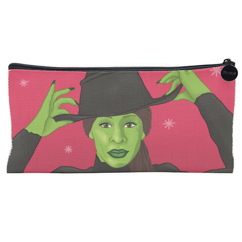 Wicked Christmas - flat pencil case by Loren Grosvenor