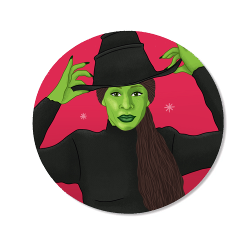 Wicked Christmas - Magnet by Loren Grosvenor