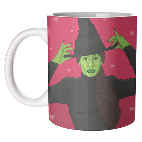Wicked Christmas - unique mug by Loren Grosvenor