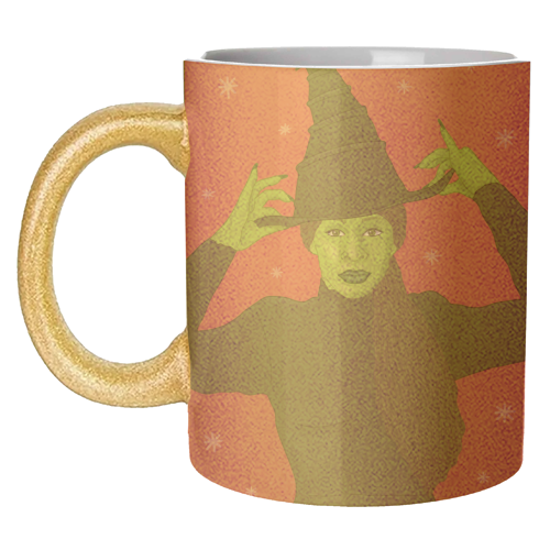 Wicked Christmas - unique mug by Loren Grosvenor