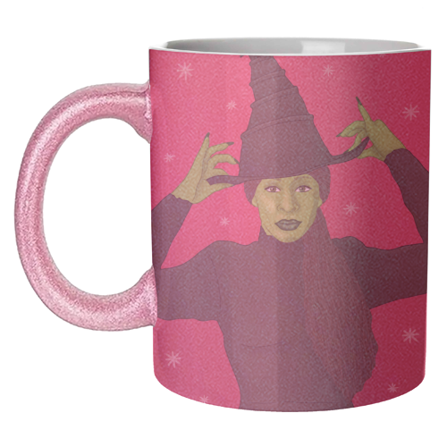 Wicked Christmas - unique mug by Loren Grosvenor