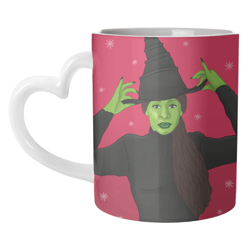 Wicked Christmas - unique mug by Loren Grosvenor