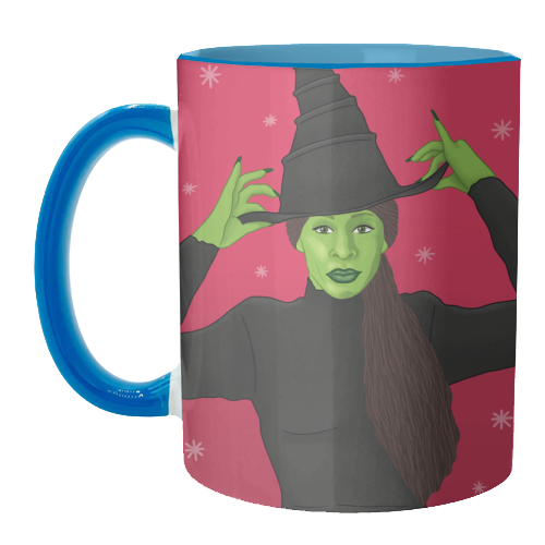 Wicked Christmas - unique mug by Loren Grosvenor