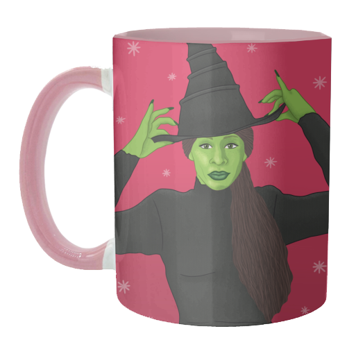 Wicked Christmas - unique mug by Loren Grosvenor