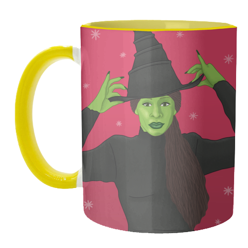 Wicked Christmas - unique mug by Loren Grosvenor