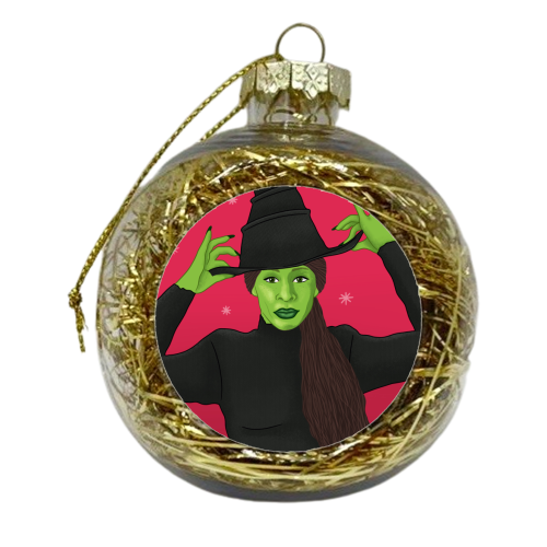 Wicked Christmas - xmas bauble by Loren Grosvenor