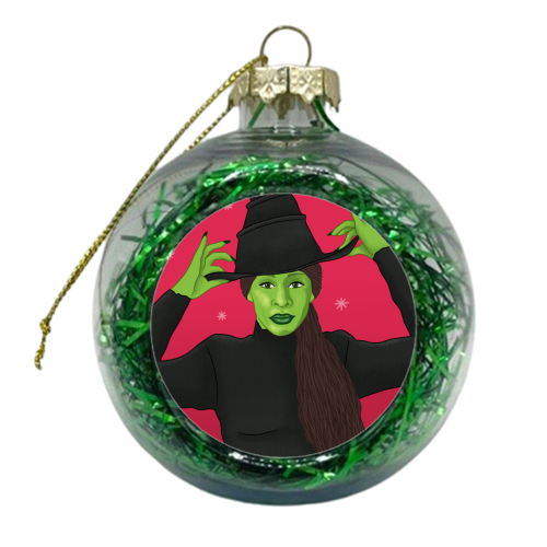 Wicked Christmas - xmas bauble by Loren Grosvenor