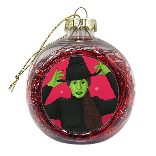 Wicked Christmas - xmas bauble by Loren Grosvenor