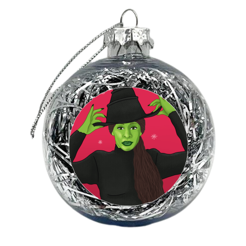 Wicked Christmas - xmas bauble by Loren Grosvenor
