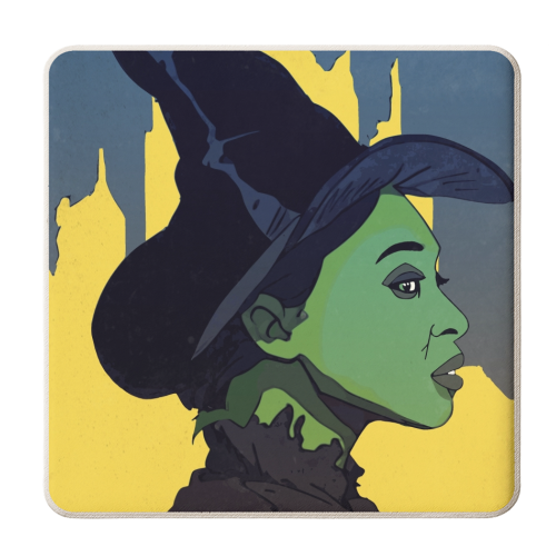 Wicked - personalised beer coaster by Danny Welch