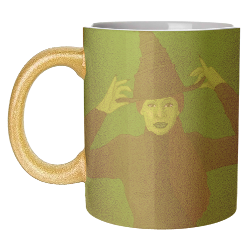 Wicked - unique mug by Loren Grosvenor