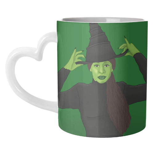 Wicked - unique mug by Loren Grosvenor