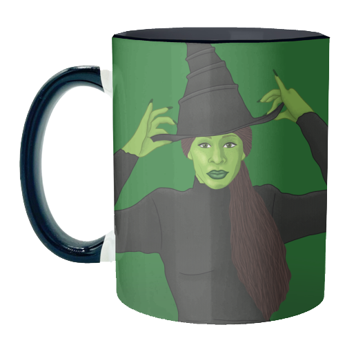 Wicked - unique mug by Loren Grosvenor