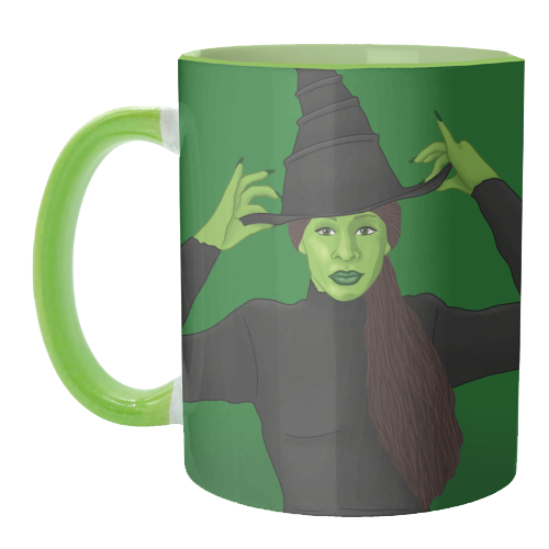 Wicked - unique mug by Loren Grosvenor