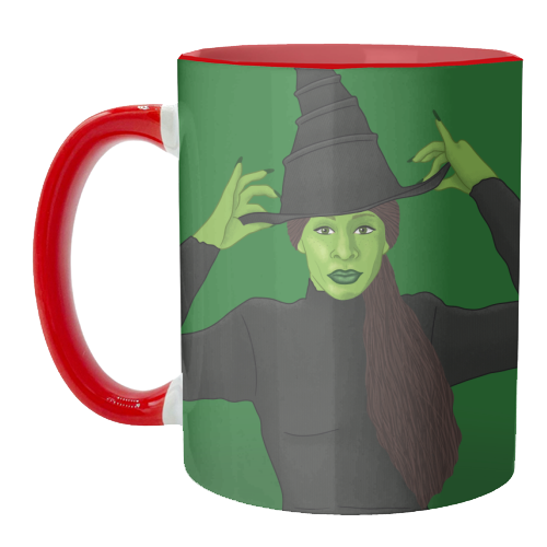 Wicked - unique mug by Loren Grosvenor