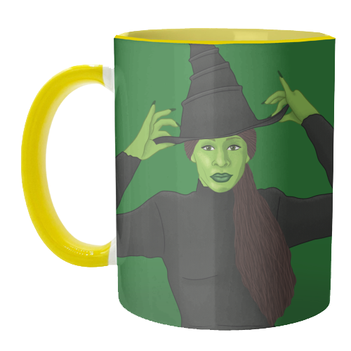 Wicked - unique mug by Loren Grosvenor