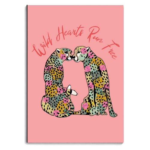 Wild Hearts Run Free - personalised A4, A5, A6 notebook by Luxe and Loco