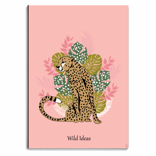 Wild Ideas - personalised A4, A5, A6 notebook by Luxe and Loco