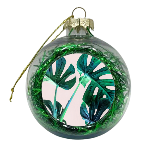 Wild Leaves - xmas bauble by Uma Prabhakar Gokhale