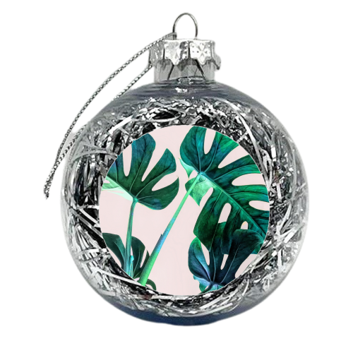 Wild Leaves - xmas bauble by Uma Prabhakar Gokhale