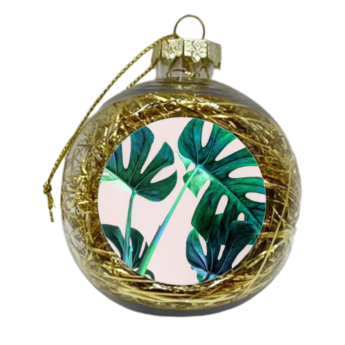 Wild Leaves - xmas bauble by Uma Prabhakar Gokhale
