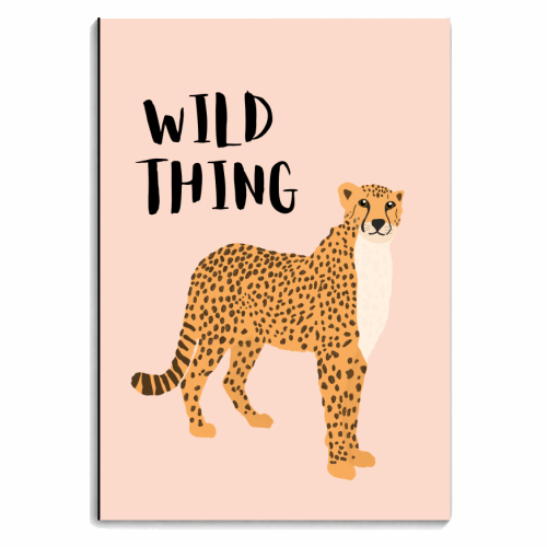 Wild Thing - personalised A4, A5, A6 notebook by Rock and Rose Creative
