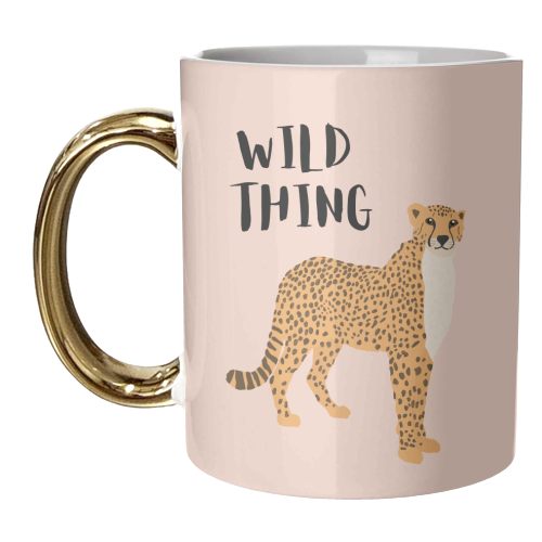 Wild Thing - unique mug by Rock and Rose Creative