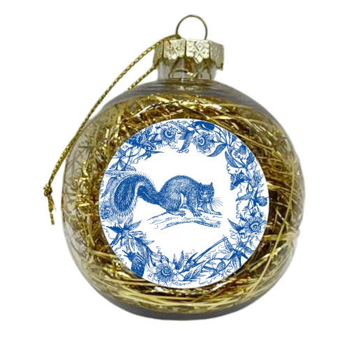 Wild Willow | Squirrel - xmas bauble by Wallace Elizabeth