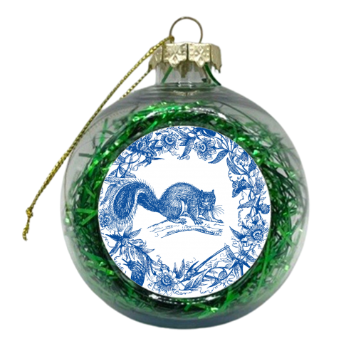 Wild Willow | Squirrel - xmas bauble by Wallace Elizabeth