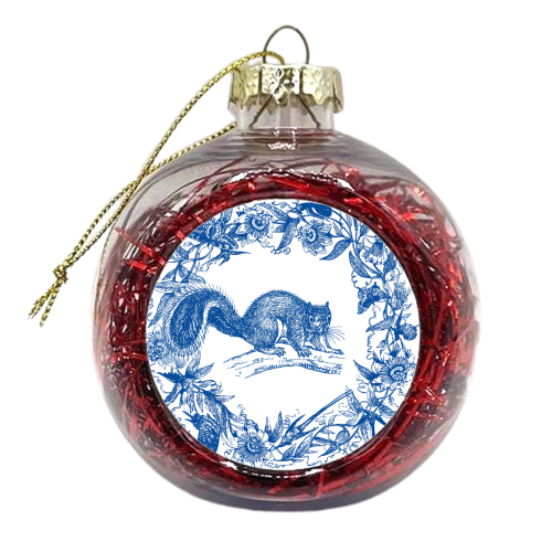 Wild Willow | Squirrel - xmas bauble by Wallace Elizabeth