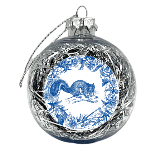 Wild Willow | Squirrel - xmas bauble by Wallace Elizabeth