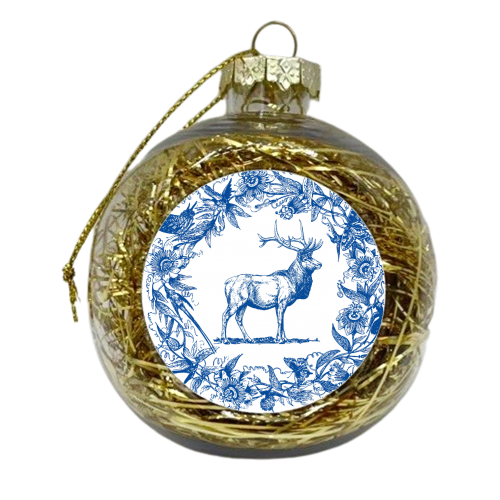 Wild Willow | Stag - xmas bauble by Wallace Elizabeth