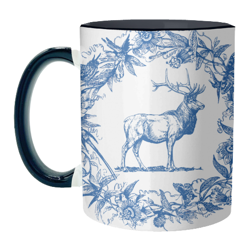 Wild Willow | Stag - unique mug by Wallace Elizabeth