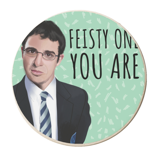 Will from Inbetweeners - personalised beer coaster by AbiGoLucky