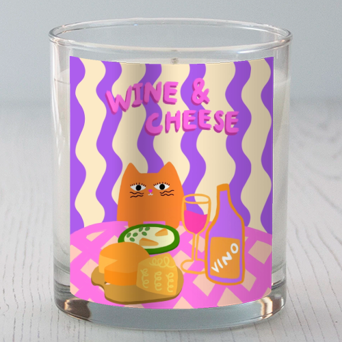 Wine & Cheese Club - scented candle by The Paper Tail
