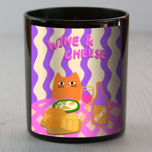 Wine & Cheese Club - scented candle by The Paper Tail