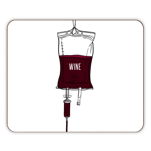 Wine Drip - designer placemat by Adam Regester