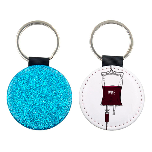 Wine Drip - keyring by Adam Regester