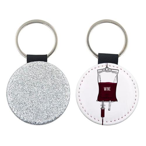 Wine Drip - keyring by Adam Regester