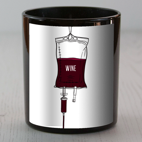 Wine Drip - scented candle by Adam Regester