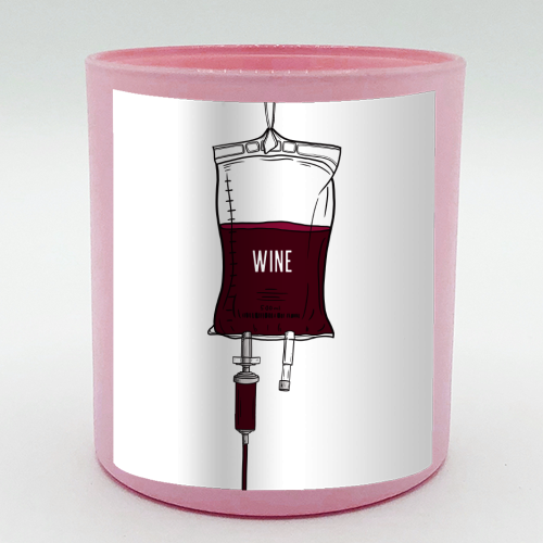 Wine Drip - scented candle by Adam Regester