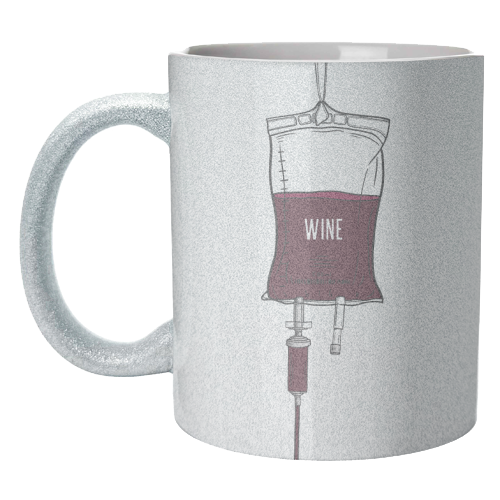 Wine Drip - unique mug by Adam Regester