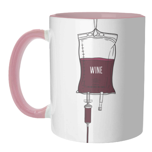 Wine Drip - unique mug by Adam Regester