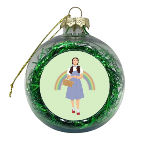 Wizard of Oz - xmas bauble by Rock and Rose Creative
