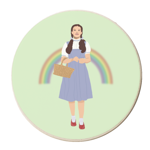 Wizard of Oz - personalised beer coaster by Rock and Rose Creative